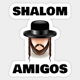 shalom amigos Sticker